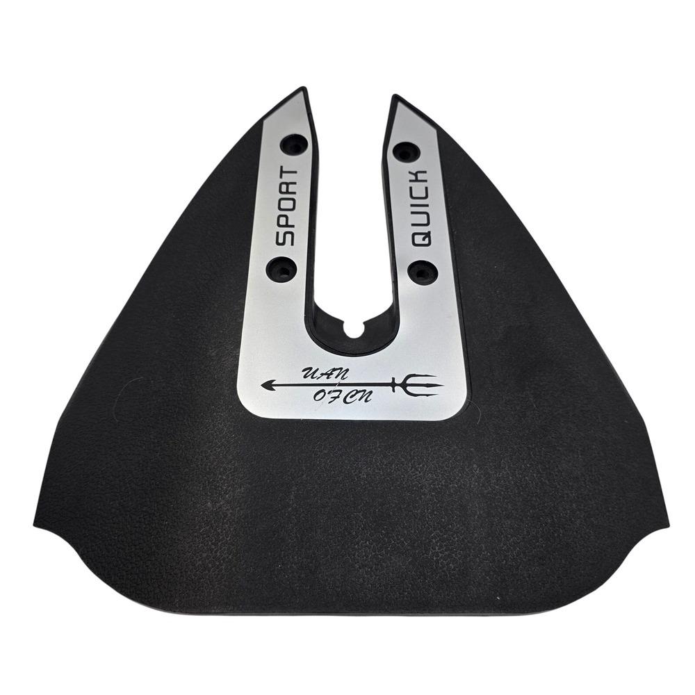 SeaSierra Boat Marine Whale Tail Hydrofoil Stabilizer 8-40 HP Outboard Black O4